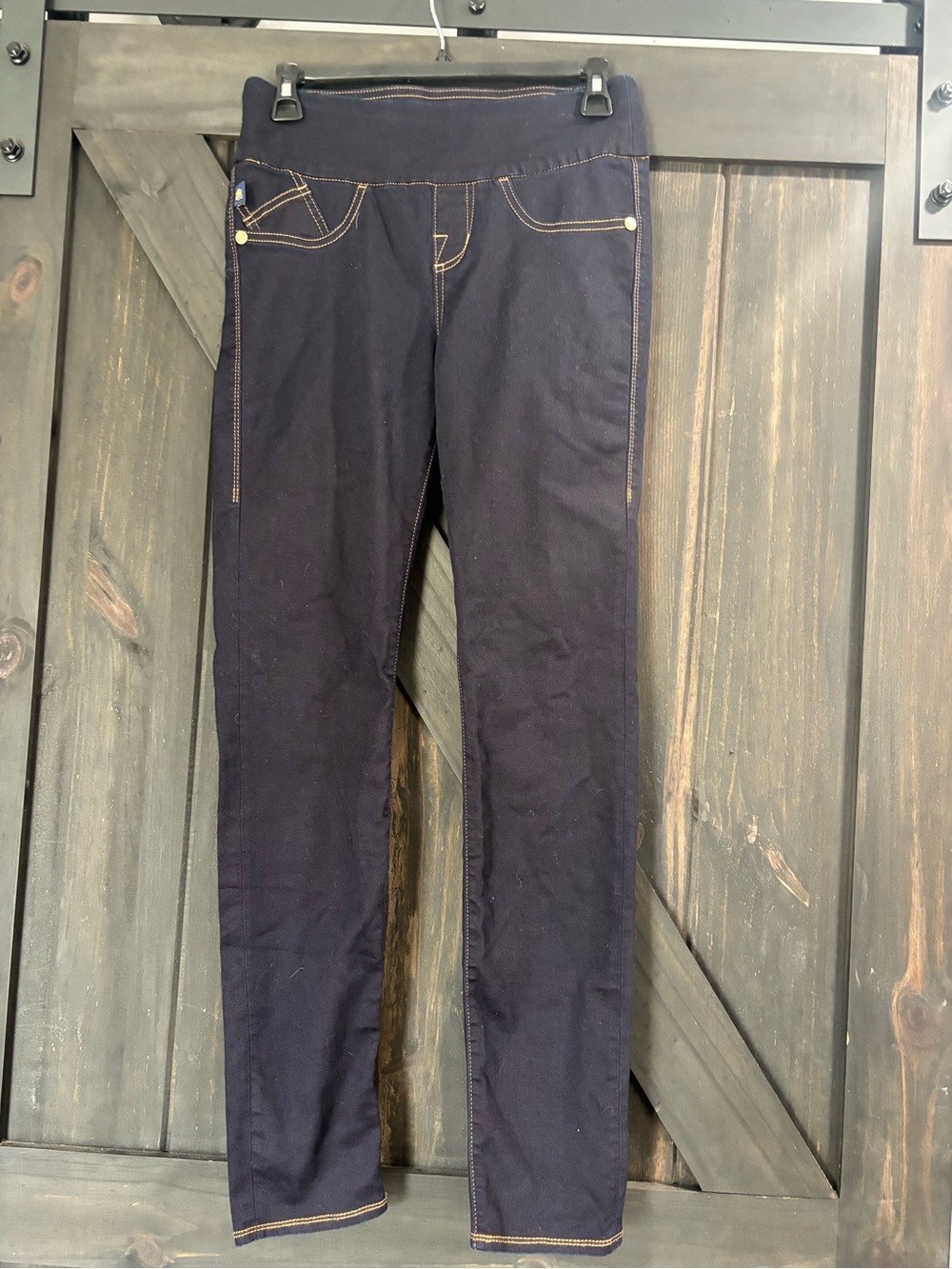 Rock & Republic Denim Rx Dark Navy Stretch Fever Midrise Leggings